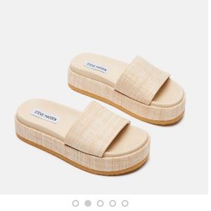 Steve Madden Kasper Natural slides